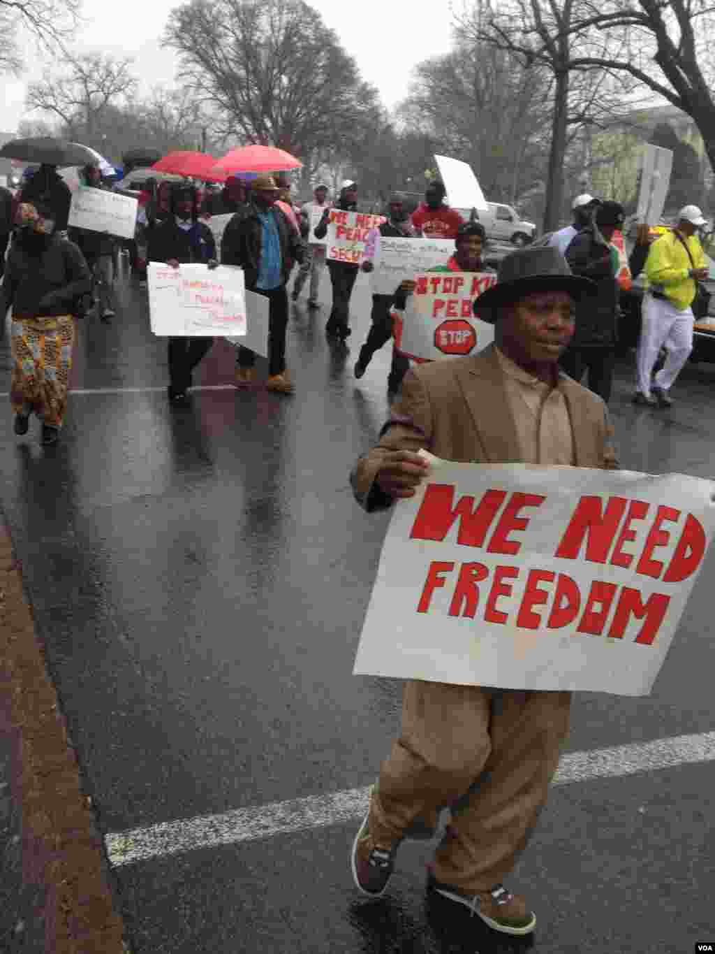 Abarundi mu myiyerekano i Washington DC