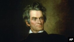 A portrait of John C. Calhoun painted by G.P.A. Healy around 1846
