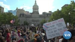 ‘Take Up Space’: Baltimore Youth Protest While Social Distancing