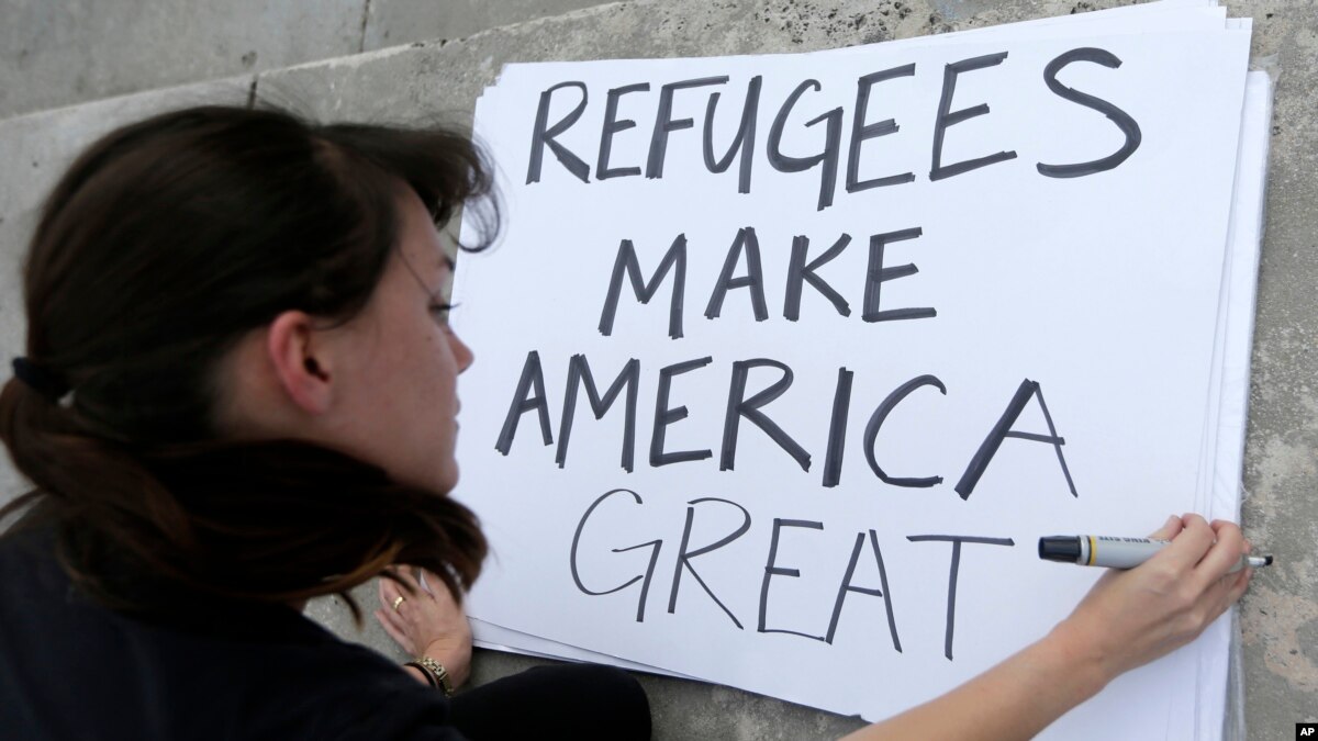 川普签署禁止叙利亚难民进入美国的法令