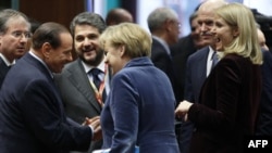 Европейские лидеры на саммите ЕС в Брюсселе