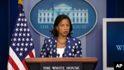 Bà Rice cho biết thêm Hoa Kỳ đang duyệt xét lại sự trợ giúp cho Burkina Faso.