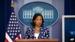 Susan Rice calificó el espionaje cibernético chino como un factor importantísimo en la determinación de la trayectoria futura de los vínculos bilaterales.