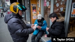 Many bicycle delivery workers put in 12 hours on an individual shift. But in the off-peak hours, business — and tip-earning — can be slower.