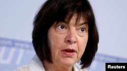 Bà Rebecca Harms, ủy viên của Nghị viện Âu châu, bị Nga từ chối nhập cảnh.