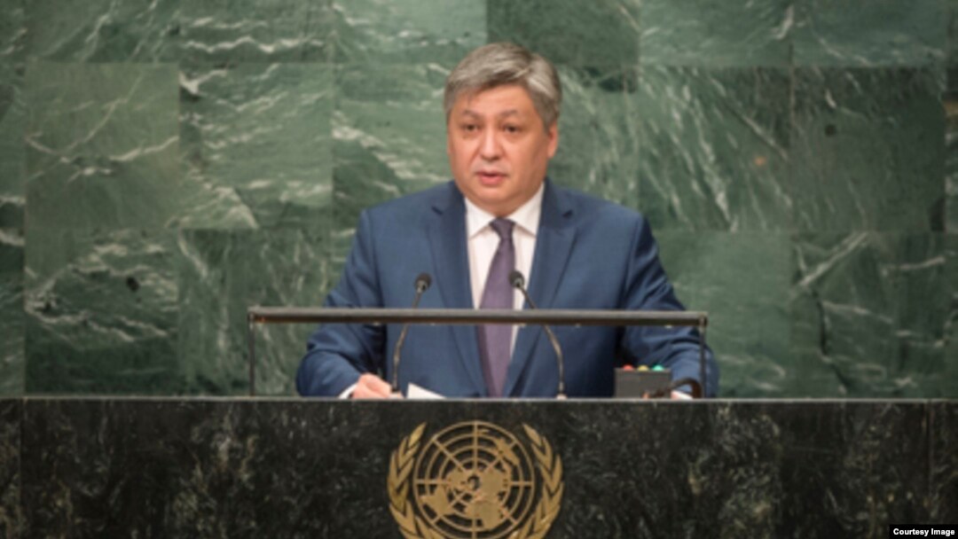 Qirg'iziston Tashqi ishlar vaziri Erlan Abdildayev