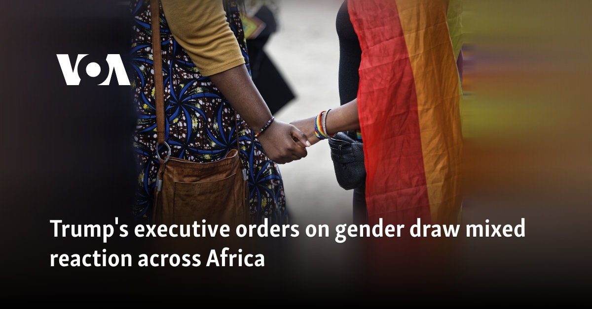 Trump's executive orders on gender draw mixed reaction across Africa