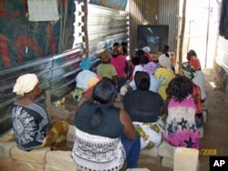 Sala de aulas no bairro de Sambizanga