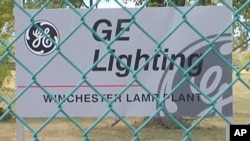 General Electric closed this lighting plant in Virginia because it produced incandescent light bulbs and the transition to producing compact florescent bulbs was deemed too expensive