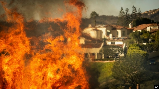 Požar u predgrađu Los Anđelesa (Foto: AP/Ethan Swope)