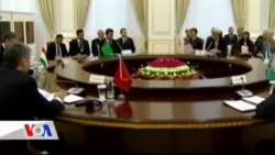 Kerry Orta Asya Liderleriyle Bir Araya Geldi