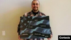 George Zimmerman asegura que en la pintura ha encontrado una manera creativa de expresarse. [Foto: Cortesía, eBay].