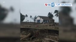 Manchetes Mundo 21 Janeiro: Tonga - Ilha Atata, lar de 70 pessoas, foi devastada pela erupção vulcânica e tsunami
