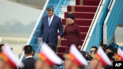 中国国家主席习近平2023年12月12日开始对越南进行为期两天的访问。（美联社）