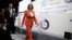 House Speaker Nancy Pelosi of Calif. arrives for a press conference at the COP25 climate talks summit in Madrid, Dec. 2, 2019. 
