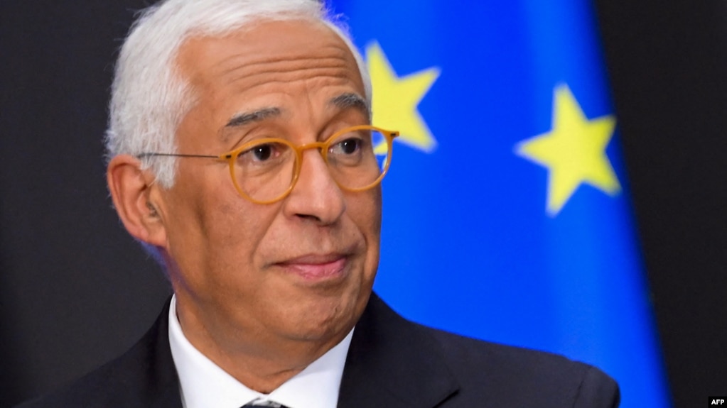 Người đứng đầu Hội đồng châu Âu, Antonio Costa.