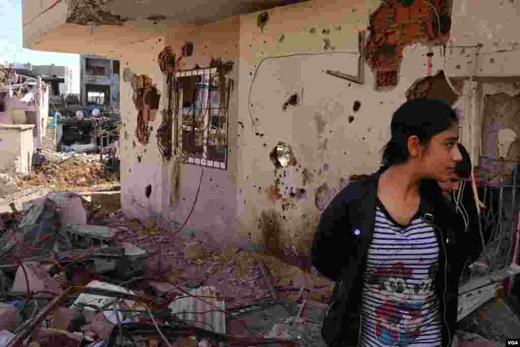 Jazeera City in Kurdish Region in south east Turkey under Turkish security forces attack