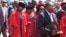 First Lady Grace Mugabe and Vice President Joice Mujuru graduated with PhDs at the University of Zimbabwe on Friday. (Courtesy photo)
