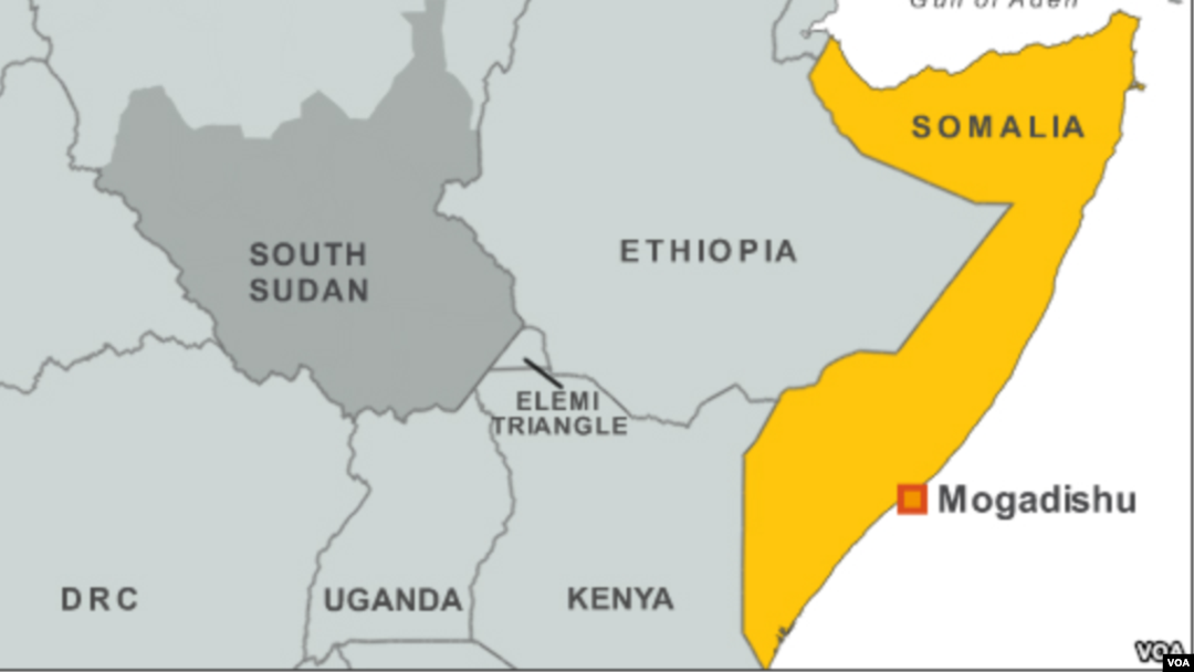 Taswirar Kasar Somalia ta Afirka