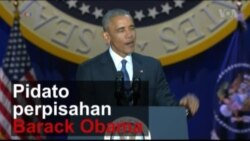 Pidato Perpisahan Presiden Barack Obama
