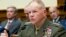 FILE - Marine Corps Commandant Gen. Robert B. Neller testifies on Capitol Hill in Washington, April 5, 2017, before the House Armed Services Committee hearing.
