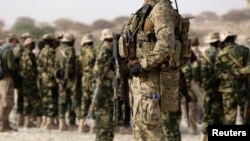 FILE - U.S. special forces soldiers. 
