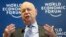 World Economic Forum Executive Chairman and founder Klaus Schwab addresses a news conference in Cologny, near Geneva, Jan. 15, 2014.