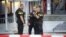 FILE - Police are seen in Rotterdam, Netherlands, Aug. 23, 2017.