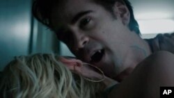 Colin Farrell is an evil vampire named Jerry in a remake of the 1980s horror classic, "Fright Night."