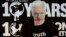 WikiLeaks founder Julian Assange participates via video link at a news conference marking the 10th anniversary of the secrecy-spilling group in Berlin, Germany, Oct. 4, 2016. Assange said that WikiLeaks plans to start a series of publications this week, but wouldn’t specify the timing or subject matter.