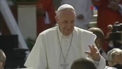 Holguín recibe con gran fervor al Papa Francisco