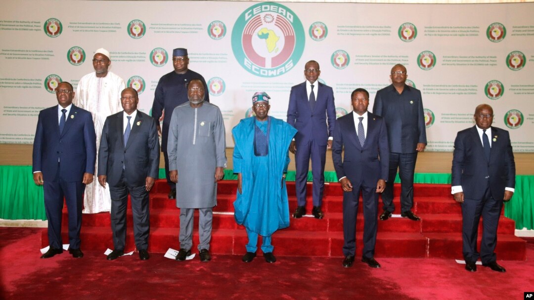 Shugabannin kungiyar ECOWAS