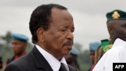 Le président Paul Biya à Yaounde, 29 juillet 2015. 