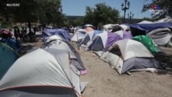 Մեքսիկայի սահմանային ճամբարում ապաստան հայցողները սպասում են Բայդենի որոշումներին