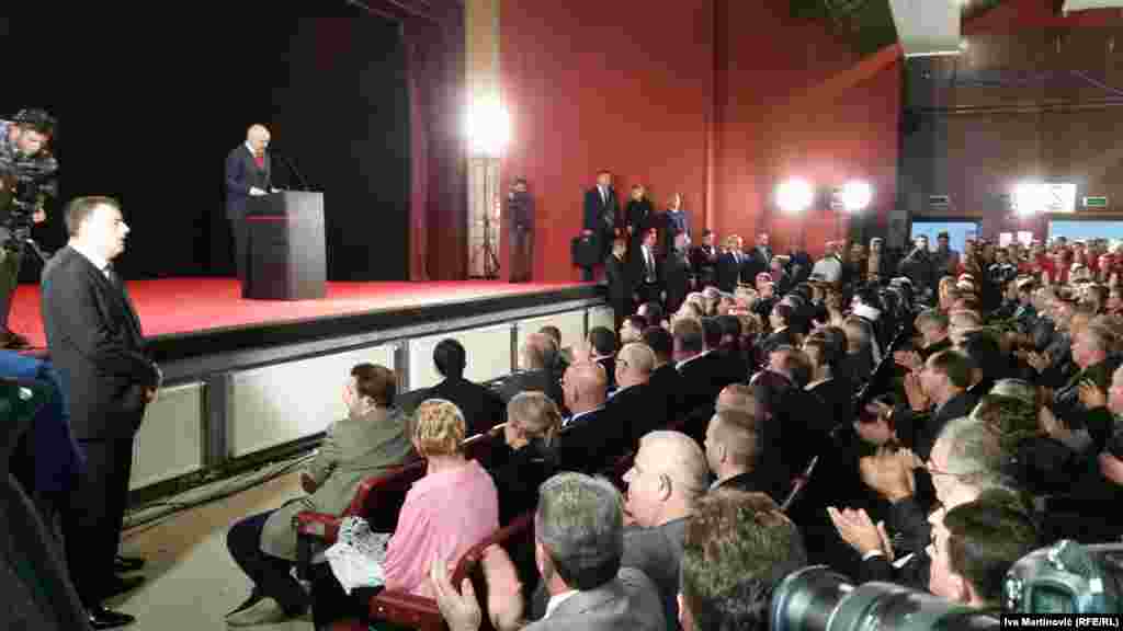 Serbia - Albanian Prime Minister Edi Rama in Presevo, 11 November 2014