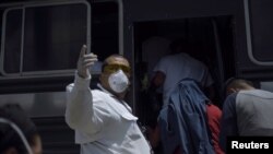 19 Mart 2020 - Amerika'dan Guatemala'ya sınır dışı edilen sığınmacılar