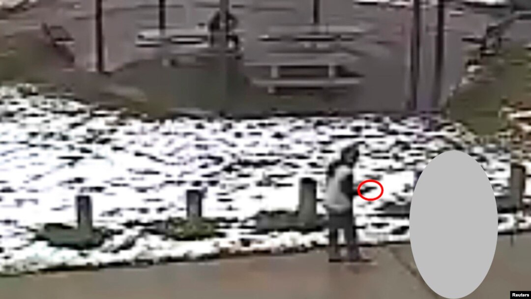 Tamir E. Rice, 12, is seen allegedly pointing a pellet gun at the Cudell Recreation Center in Cleveland, Ohio, in a still image from video released by the Cleveland Police Department Nov. 26, 2014.