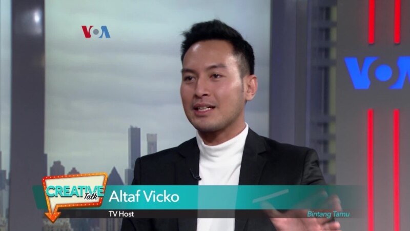 Creative Talk: Kiat Menjadi TV Presenter ala Vicko