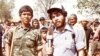 Greg Barron interviews Cambodian people in the Mak Mun refugee camp in Thailand in 1979. (Photo courtesy of Greg Barron)