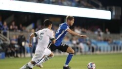 Benjamin Kikanović u jednoj od utakmica za San Jose Earthquakes