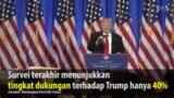 Popularitas Presiden Terpilih Donald Trump Sebelum Pelantikan