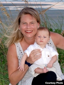 Kerry Reichs used an anonymous sperm donor to get pregnant with her son, Declan. (Courtesy Photo)