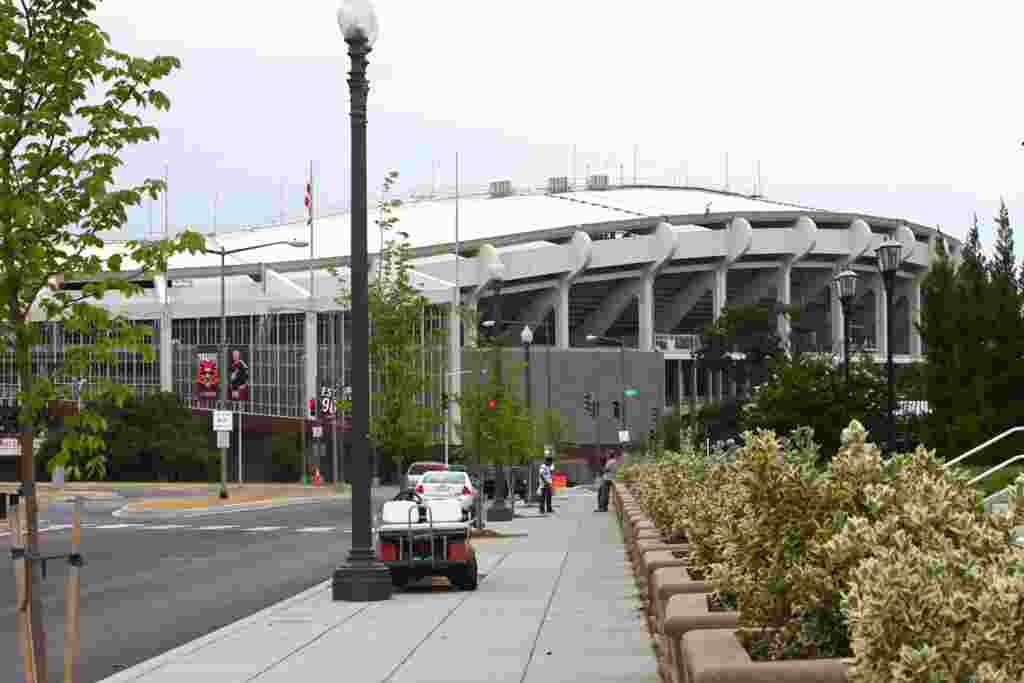 El estadio Robert F. Kennedy es el hogar del equipo D.C. United situado en la capital de los EE.UU., Washington.