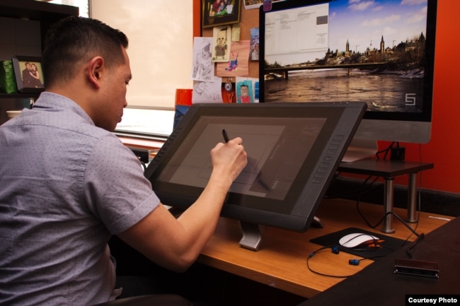 Rio Koeswan, warga Indonesia di Kanada yang berkecimpung di dunia animasi sebagai layout supervisor (Dok: Rio Koeswan)