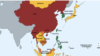 အမေရိကန် နိုင်ငံခြားရေးဝန်ကြီးဌာနက Tier-3 အနိမ့်ဆုံးအဆင့်အဖြစ် အနီရောင် သတ်မှတ်ထားတဲ့ မြန်မာနိုင်ငံ၊ တရုတ်နဲ့ မြောက်ကိုရီးယားနိုင်ငံ။