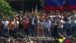 2019-02-03 美國之音視頻新聞: 委內瑞拉兩派示威，一將軍叛離馬杜羅