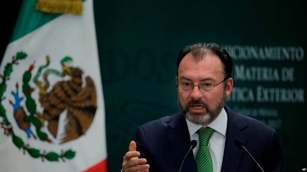 El ministro de RR.EE. de México, Luis Videgaray visitará Jamaica, Granada y Santa Lucía en marzo, informó un funcionario mexicano.