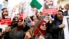 تظاهرات تونسی ها علیه سفر محمد بن سلمان