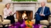 Predsednica Evropske komisije Ursula fon der Lajen sa sastanku sa predsednikom SAD Džo Bajdenom u Beloj kući (Foto: AP/Andrew Harnik)