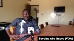 Ibrahima Gassama, journaliste basé en Casamance, 9 février 2018. (VOA/ Seydina Aba Gueye)